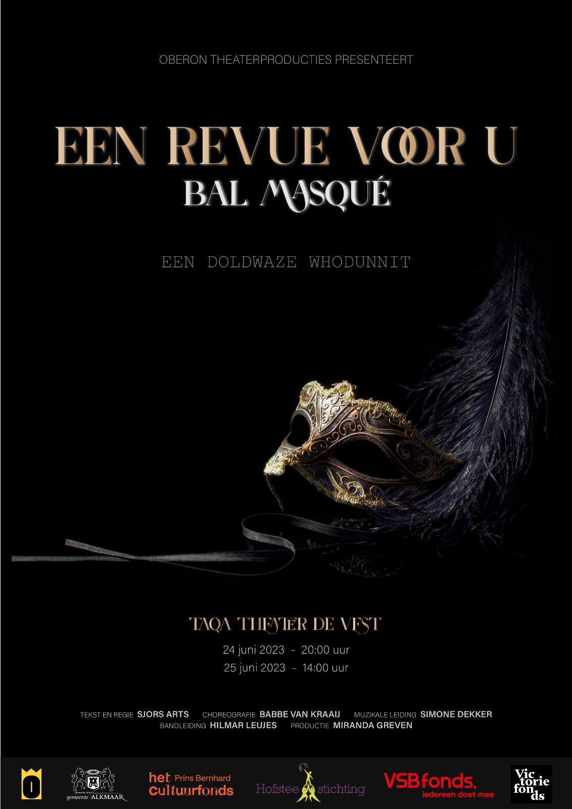 2023 - Revue voor u - Bal Masqué